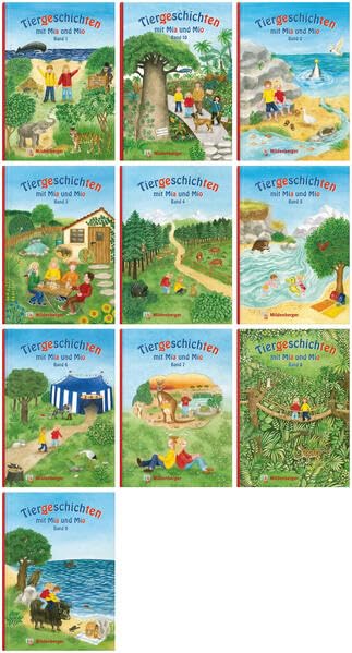 Paket – Tiergeschichten mit Mia und Mio – Komplettbezug Band 1 – 10: Überarbeitete Ausgabe