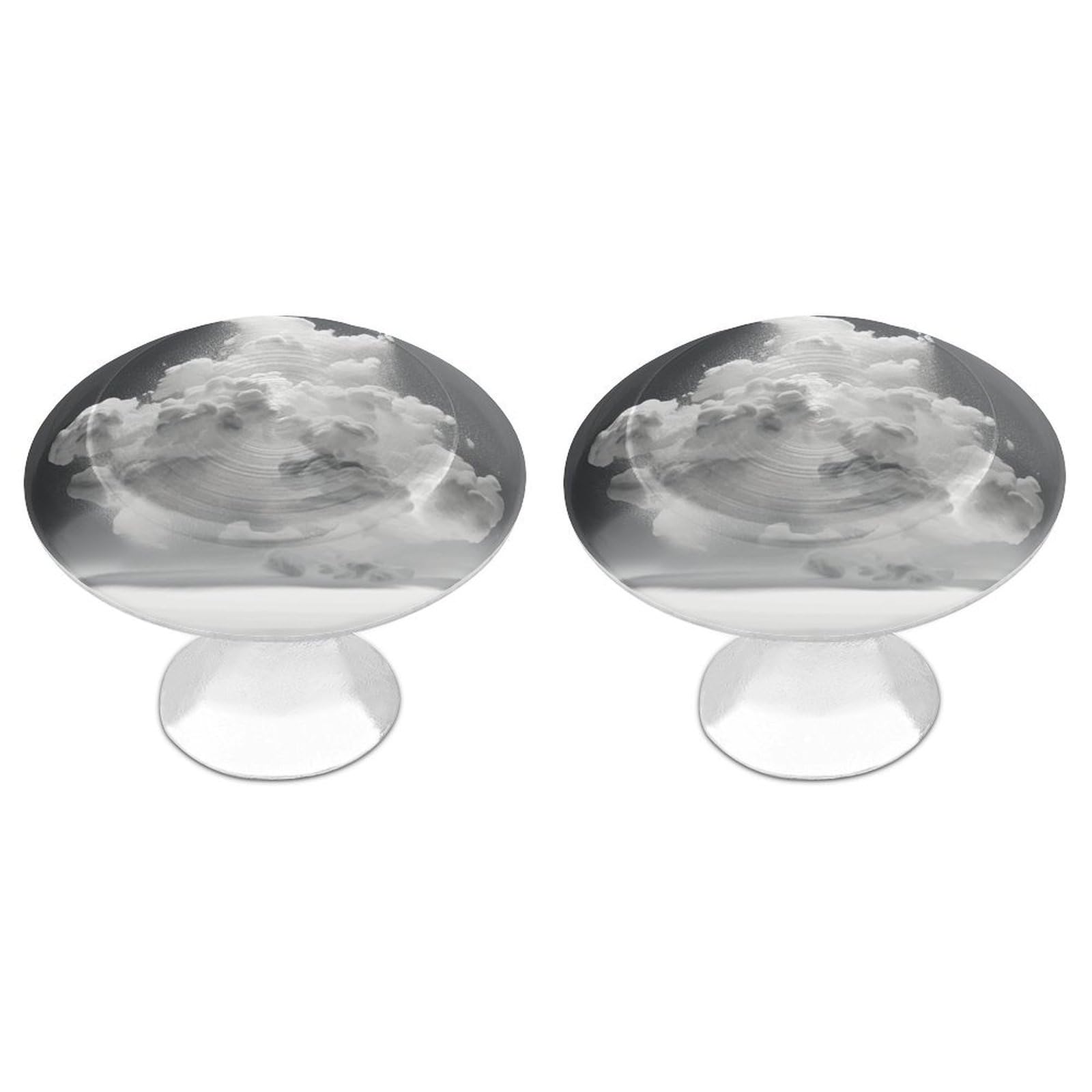 Btcowzrv Style A Cloud Floating 2 Pack Cabinet Knobs Drawer Pulls