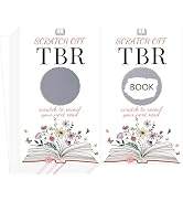 TEASIK 120pcs TBR Scratch Off Cards,DIY Scratch Off Cards,Book Lover Gift to Be Read List Choose ...