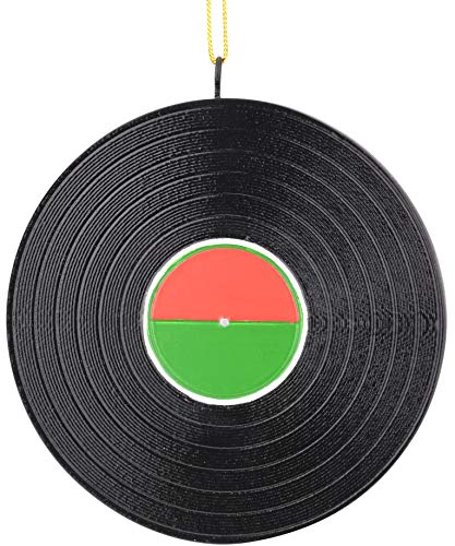 Tree Buddees 5796 Retro Vinyl Record Unique Music Records Christmas Ornaments cover