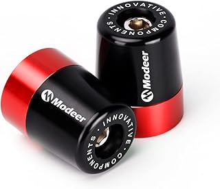 Modeer Handlebar Grip For Kawasaki Z250 Z300 Z400 Z650 Z750 Z800 Z900 Z1000 Motorcycle CNC Aluminium Handlebar End Plug Balance Pad Accessories