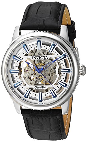 Invicta Men's 22610 Objet D Art Analog Display Automatic Self Wind Black Watch