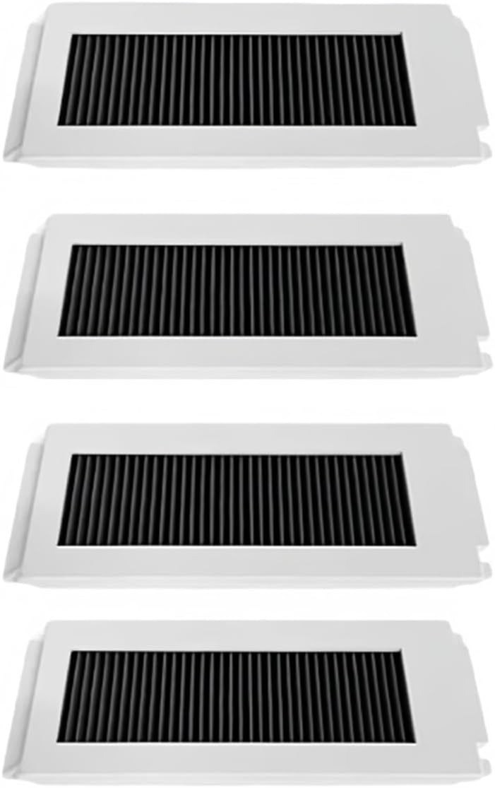 4 piece HEPA Filter Compatible For ECOVACS DEEBOT N20e Plus, Robot Vacuum Cleaner Accessories spare parts