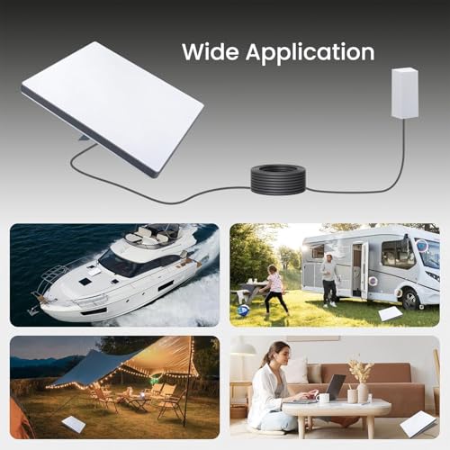 Câble d'alimentation CC Starlink Mini accessoire extension gris 10m - 6