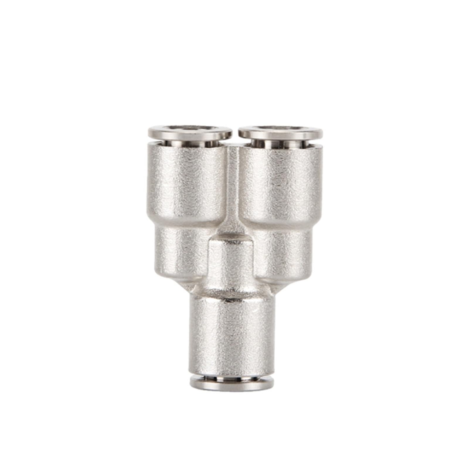 ZS Hardware Attacco rapido pneumatico metallico in acciaio inossidabile 304 | PU PV PE PY PZA SA PM Connettore for tubo dell'aria a spinta da 4-16 mm(PY,16mm)