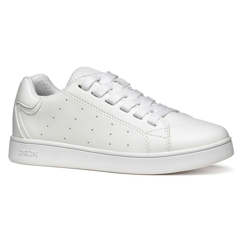 Geox J ECLYPER BOY B, Boys’ Sneaker, White,