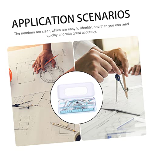 Ciieeo Conjunto De 4 Conjuntos De Réguas Para Crianças Régua De Precisão Ferramentas Para Crianças K