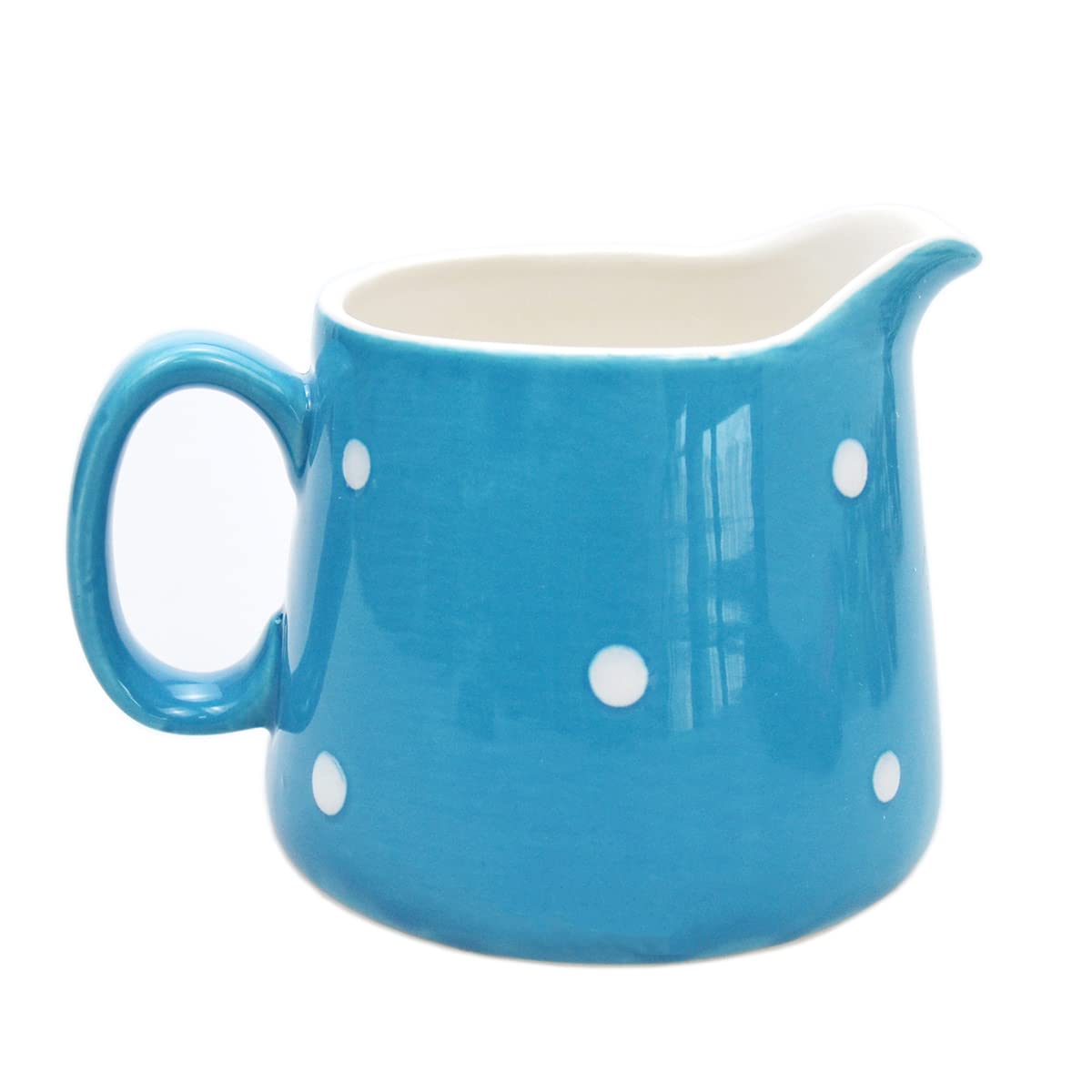 Buy CHOOLD Polka Dot Ceramic Creamer with Handle,Coffee Milk Creamer
