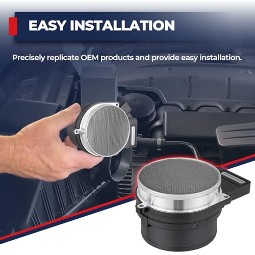 MOSTPLUS Direct Replacement MAF Mass Air Flow Sensor Meter MAF Compatible for GMC 25318411