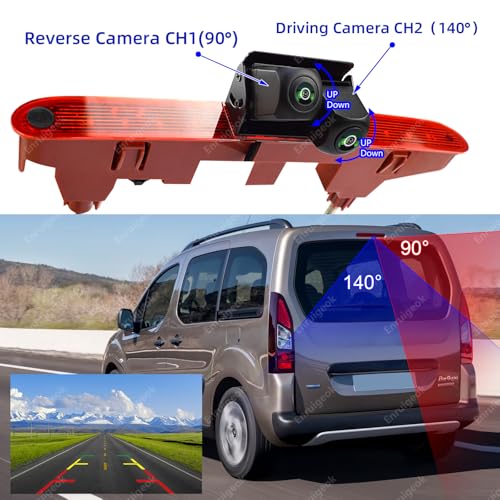 Caméra de recul HD double objectif Berlingo et Combo E écran 17,8 cm - 7