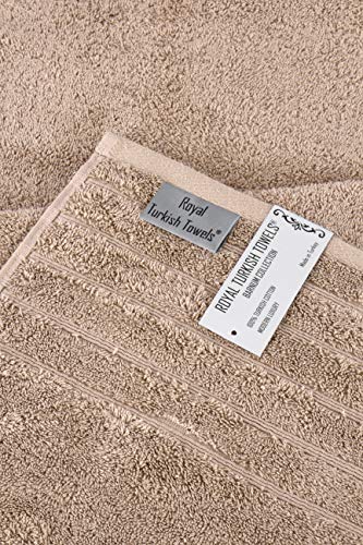 Towels Beyond - Luxury Towel Set For Bathroom, 100% Turkish Cotton, Quick Dry, Soft And Absorbent Bath Towels, Hand Towels, And Washcloths, Barnum Collection - 8-Piece Set (Beige) #TOP1