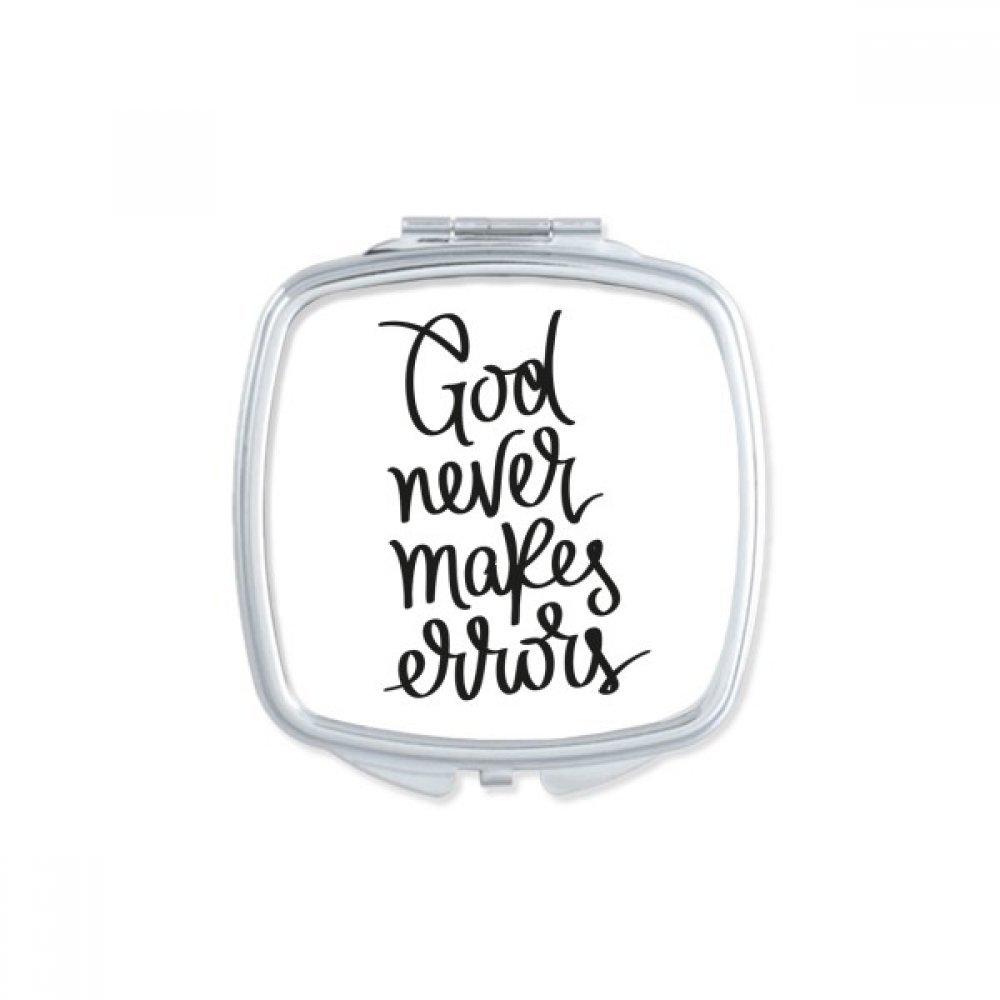 Miroir de poche mignon idée cadeau avec citation spirituelle positive