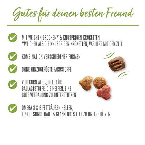 Beneful Wohlfühlgewicht Hundefutter trocken, mit Huhn und Gartengemüse, 1er Pack (1 x 12kg)