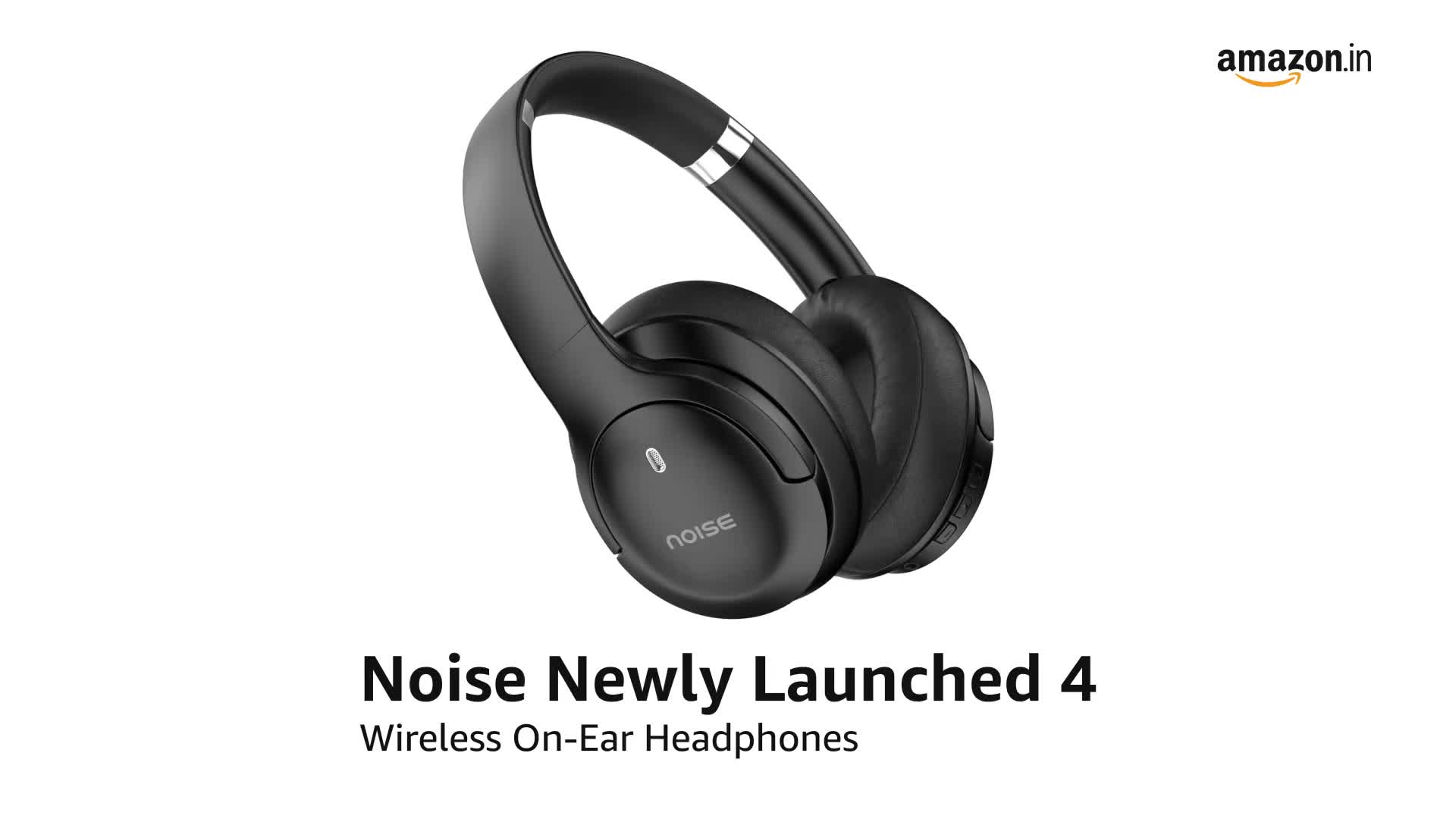 Noise Airwave Max 4 Wireless Over Ear Headphones with 70H Playtime