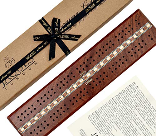 Preisvergleich Produktbild Cribbage-Brett - Traditionelles Mahagoni - Jaques von London