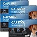 4 PACK CAPSTAR Blue for Dogs or Cats 2-25 lbs(24 tablets)