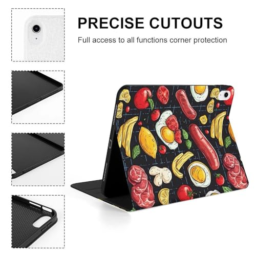 Coque fine pour iPad 10e g&eacute;n&eacute;ration prot&eacute;geant des rayures avec support int&eacute;gr&eacute;
