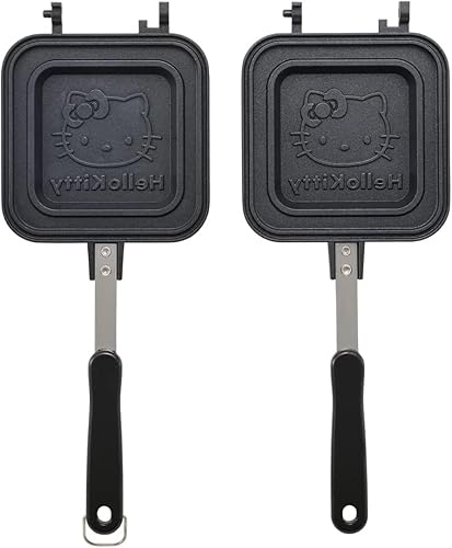 Miniatura 4 de Skater Hello Kitty Sandwich Maker Cute Baking, Direct Fire, Aluminio