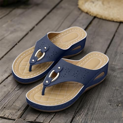 Sandales à talon compensé ultra légères et antidérapantes pour la plage