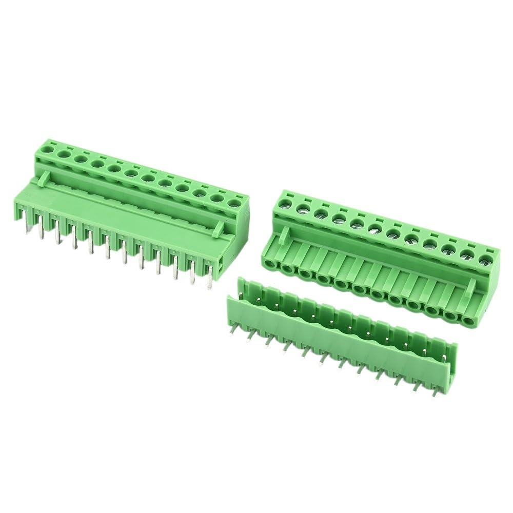 5,08 mm Pitch PCB listwa zaciskowa 2P 3P 4P 5P 6P 7 8P 9 10 11 12-pinowa wtyczka męska żeńska gniazdo wtykowe złącze przewodów (2EDG5.08 kąt prosty, 3P)