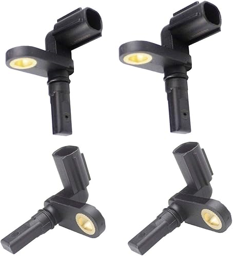 VCAUTO Juego de 4 sensores de velocidad de rueda ABS para Toyota Tundra delantera y trasera 2007-2017
