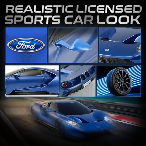 Image of BEZGAR 1:24 Official Licensed Ford GT Remote Control Car