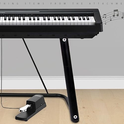 Miniatura 2 de Pedal de sostenimiento para teclado, Goldby Universal Keyboard Pedal de sostenimiento para Yamaha, Casio, Roland, Korg Pianos Digitales Teclado MIDI
