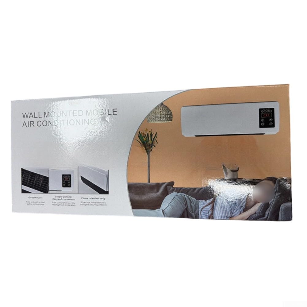 Ventilador de aire acondicionado montado en la pared 2 en 1 para refrigeración y calefacción con control climático eficiente de energía (estándar de la UE)