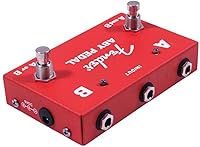 Vista 5 de Fender ABY Pedal Pedal de Cambio, Rojo