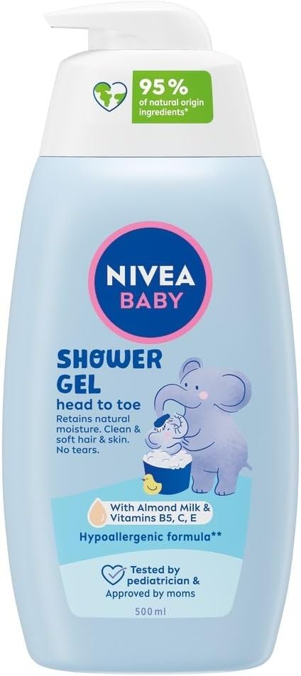 Baby Gentle Soothing Shampoo Hypoallergenic for Baby Children 500 ml