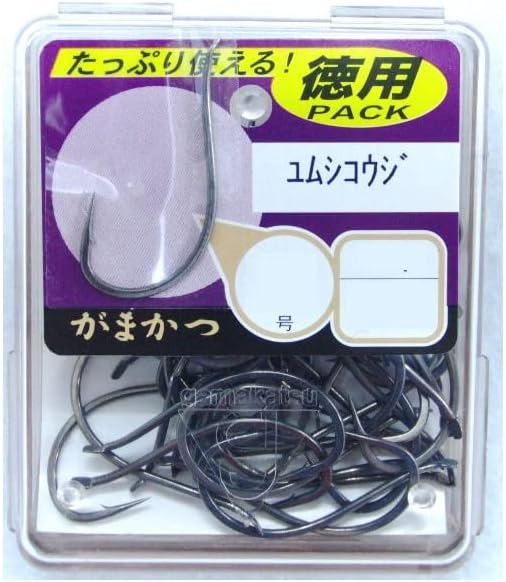 Gamakatsu 68234 Single Hooks, Yumushikouji The Box, No. 17, 40 Pieces