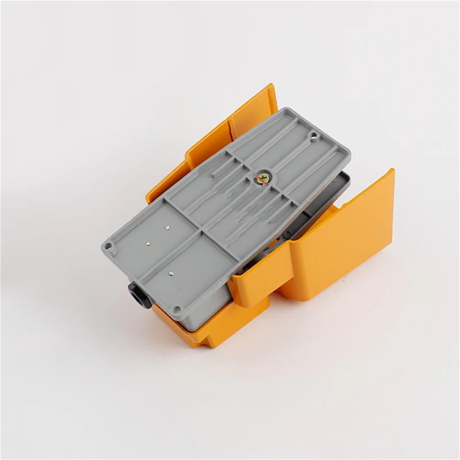 Interruptor de pie Interruptor de pie LTH-1/6 con carcasa de aluminio, piezas for máquinas herramienta, punta plateada, interruptor de pedal de reinicio industrial for energía eléctrica, 1 unidad