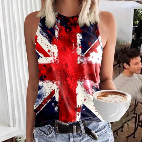 T-Shirts for Women Tennis 2025 Novelty Animals Floral Lightweight Sleeveless Collared Tank Top Chocolate3