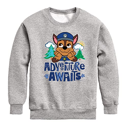 HYBRID APPAREL - Paw Patrol - Adventure Awaits - Toddler And Youth Crewneck Fleece Sweatshirt