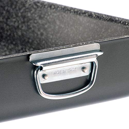 Alluflon Tradition Italien Lasagneform, Aluminium, schwarz, 35 x 25 cm – Ansicht 3