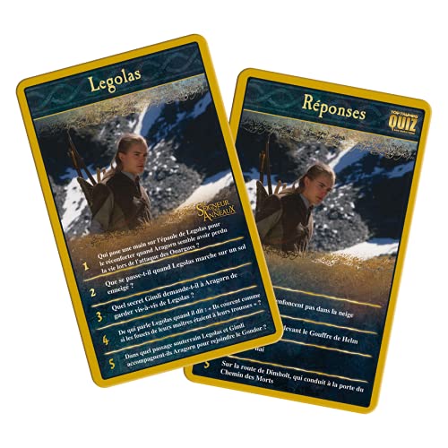 Winning Moves Quiz the Lord of the Rings WM00384-FRE-6, Herr Der Ringe Quiz, Moyen - Image 2