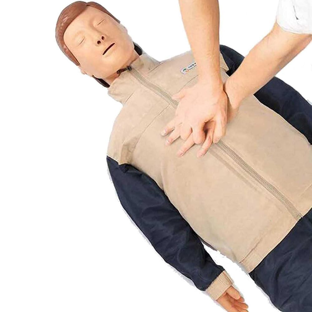 CPR Manichino RCP Didattico Adulto, Manichino per rianimazione, Professionale Formazione Manichino Primo Soccorso Modello Medico Umano per Addestramento al Pronto Soccorso