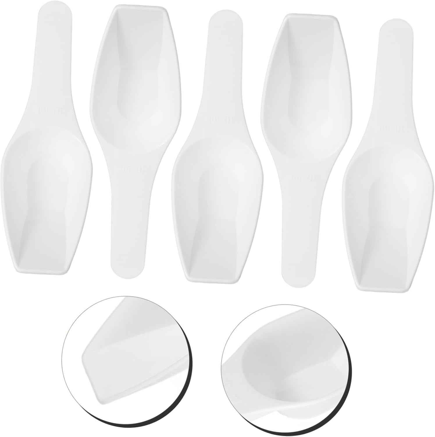 Alipis 10pcs Accurate Electronic Weighing Spoons Measuring Scoops for Freezer Lab Kitchen