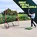 GoSports 7 ft x 7 ft Golf Practice Hitting Net - Personal Driving Range for Indoor or Outdoor Swing Practice