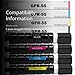 GPR55 GPR-55 High Yield Toner Cartridges Compatible Canon GPR55 GPR-55 Toner use for imagerunner Advance C5535i C5540i C5550i C5560i Printers. (4 Pack Black Cyan Magenta Yellow)