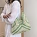 bolso de mujer baratos bolso de hombro tejido gran capacidad boho paja tote para la playa viaje diario excursión casual accesorios verano bolsas de piel Imagen de bolso de mujer baratos bolso de hombro tejido gran capacidad boho paja tote para la playa viaje diario excursión casual accesorios verano bolsas de piel