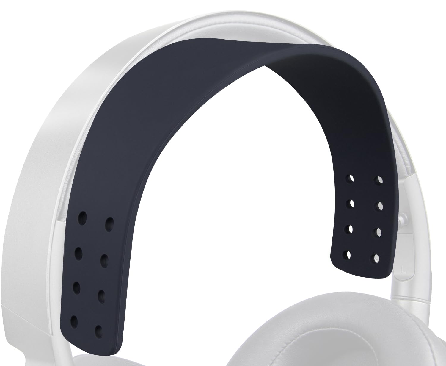 SOULWIT Silicone Headband Cover for Audeze Maxwell Headphones, Replacement Top Headstrap Pad Repair Part - Black