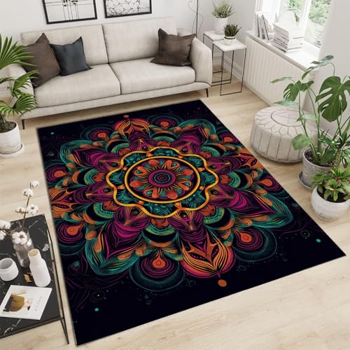 Tapis de sol moderne lavable antidérapant moquette salon - 2