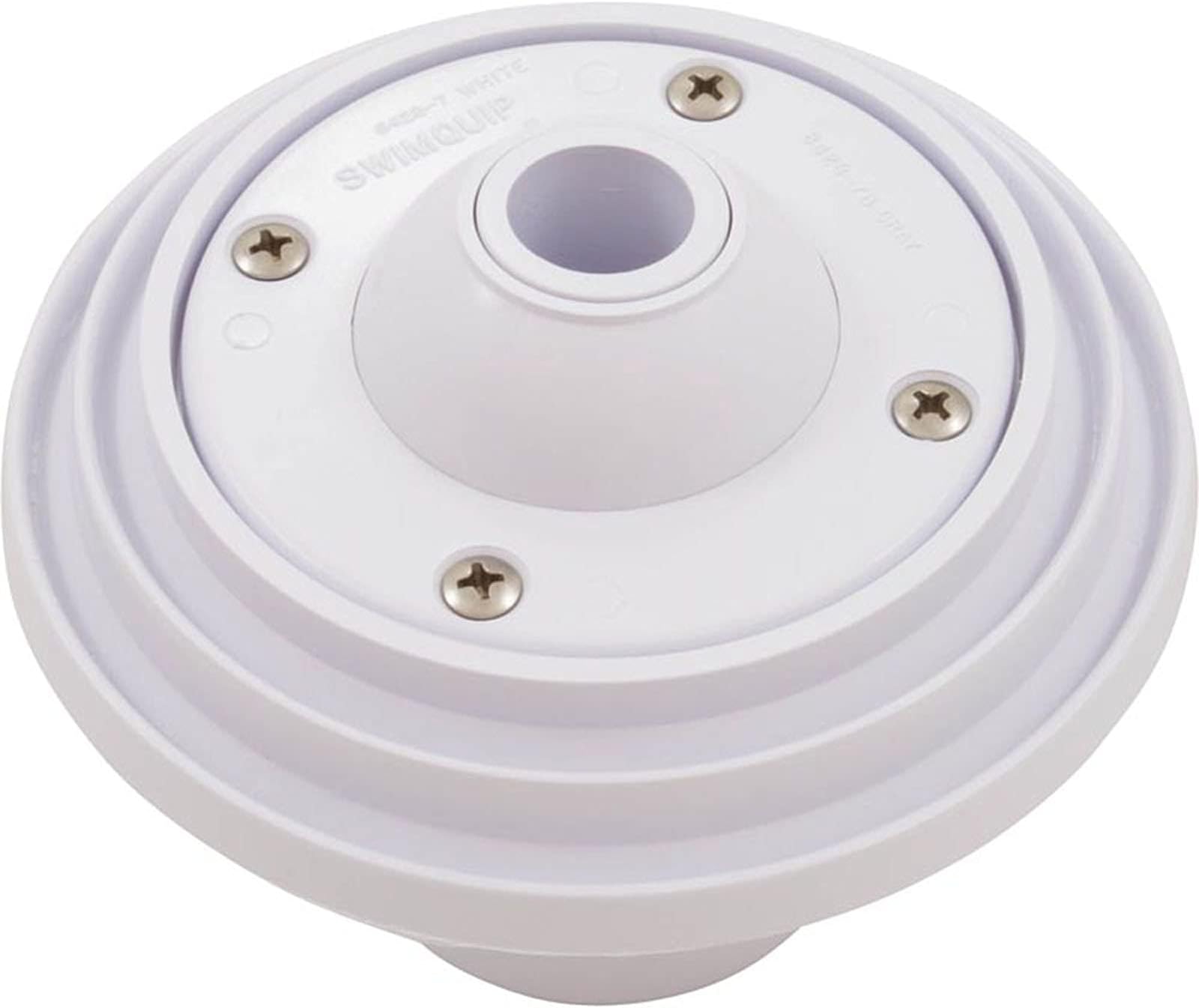 08429-0000 Complete Insider Wall Inlet Fitting for Concrete Pools, 1-1/2 Inch Slip, White