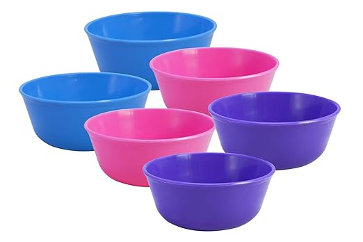 Sigma 500 Microwave Safe Multipurpose Bowls, Set of 6, Violet Color