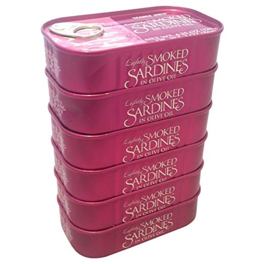 Trader Joe's Lightly Smoked Sardines in Olive Oil - 6 Pack