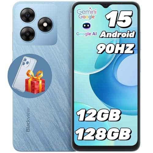 Blackview WAVE 8 Smartphone Android 15, 4GB+128GB/2TB...