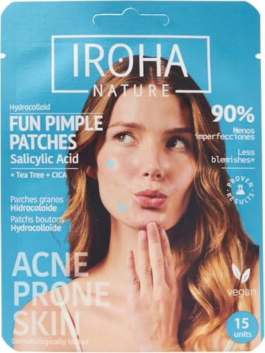 IROHA NATURE - patch brufoli FUN idrocolloide, 15 unitĂ