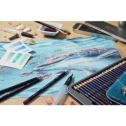 Derwent Inktense 72 Tin by Derwent - Used condition - Image 3
