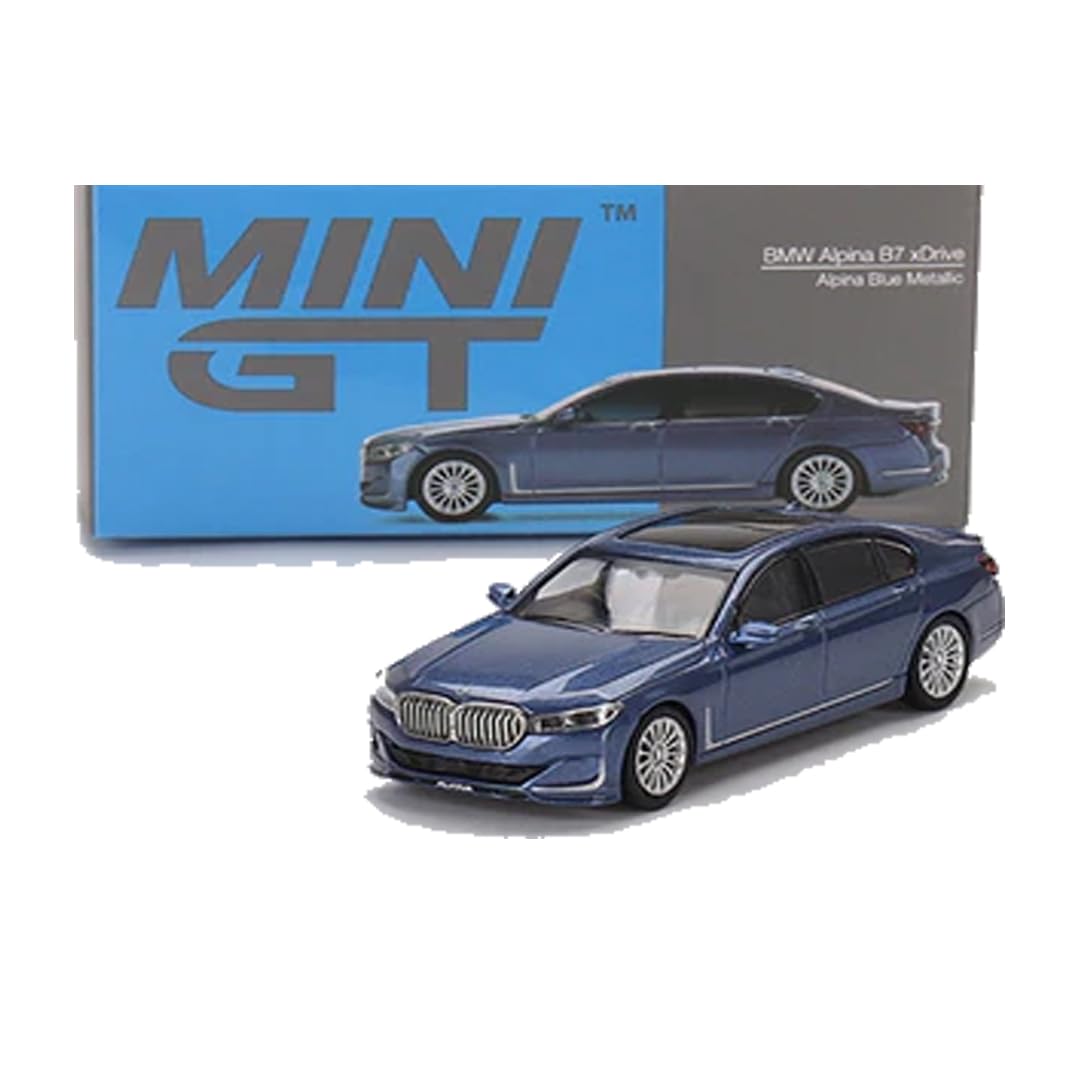 ミニカー MINI GT BMW Alpina B7 xDrive Alpina Blue Mini GT - BMW Alpina B7 xDrive - Alpina Blue Metallic – Top